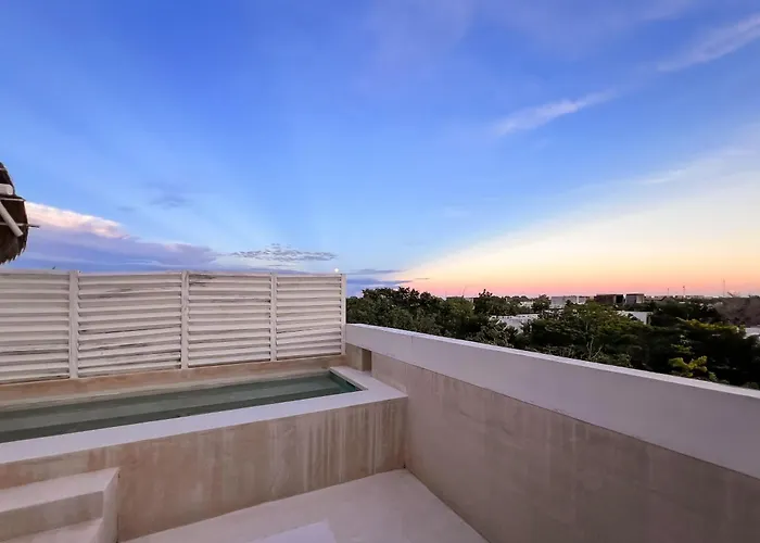 Stylish Mexican Interior Ph- Private Rooftop -gated Community *