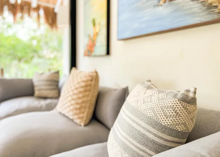 Stylish Mexican Interior Ph- Private Rooftop -gated Community Tulum