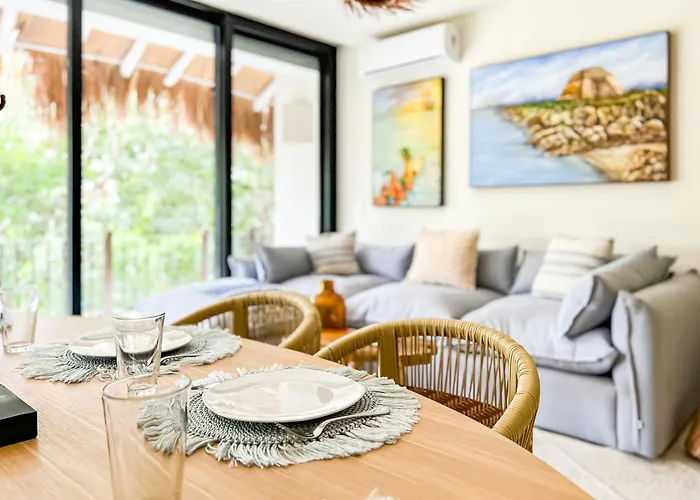 Stylish Mexican Interior Ph- Private Rooftop -gated Community Appartement