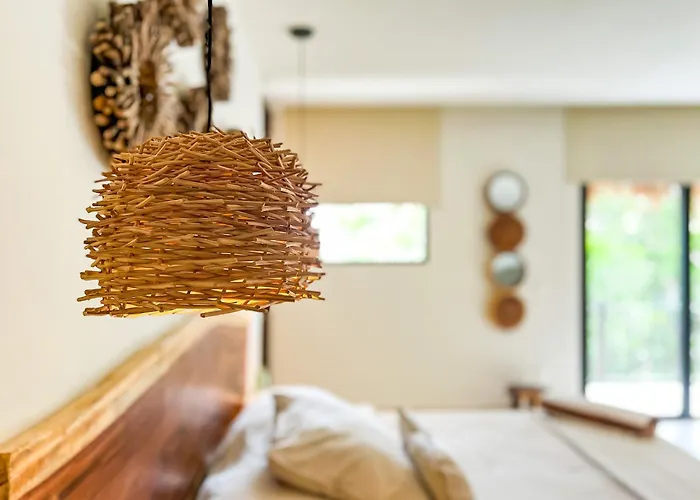 Stylish Mexican Interior Ph- Private Rooftop -gated Community Appartement Tulum Pueblo