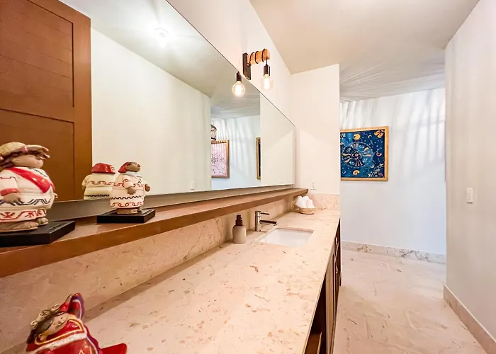 Stylish Mexican Interior Ph- Private Rooftop -gated Community Tulum